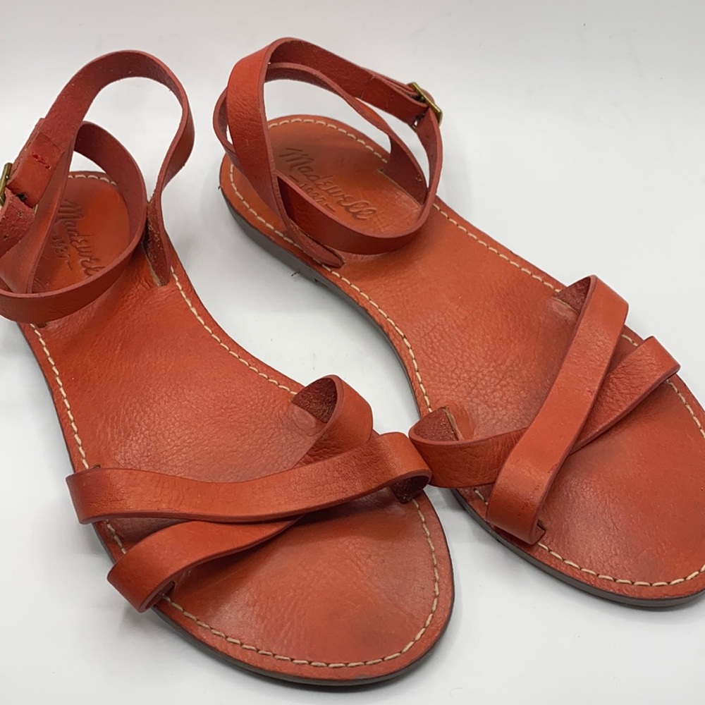 Madewell Crisscross Boardwalk Sandals